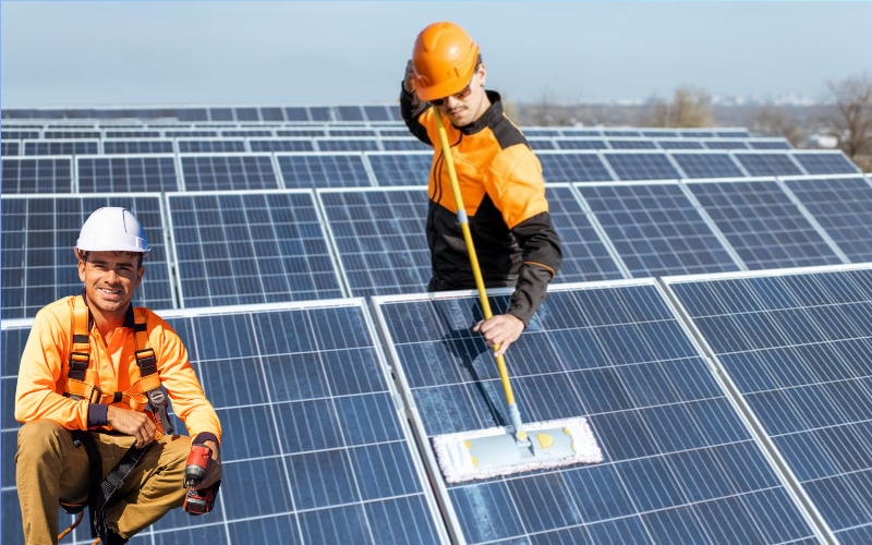 Solar maintenance and AMC services