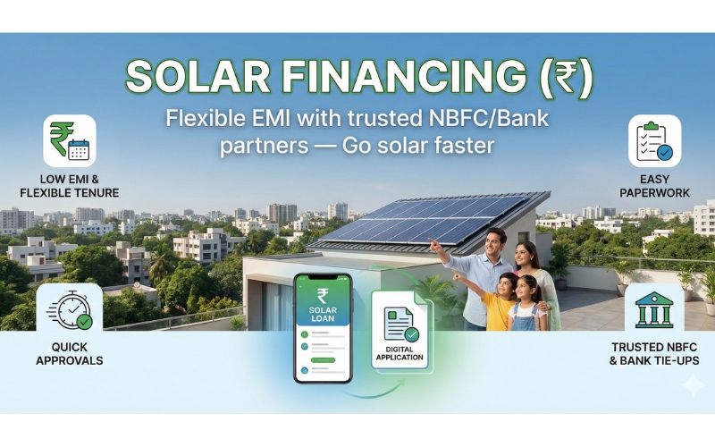 Solar EMI and financing options